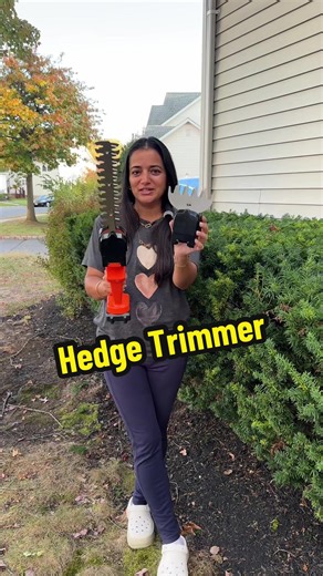 Hedge trimmer #nexpow #hedgetrimmer #cordlesshedgetrimmer