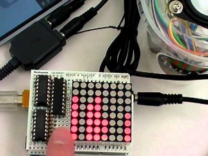 Arduino簡易スペアナ動画