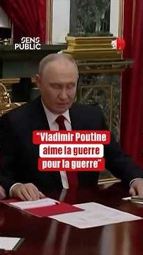 Vladimir Putin wants to scare Europeans and subdue Europe