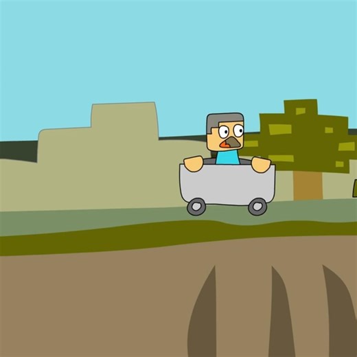 Steve creeper Minecraft (Minecraft Animation) @angrycartoonbirds #funny #memes #minecraft