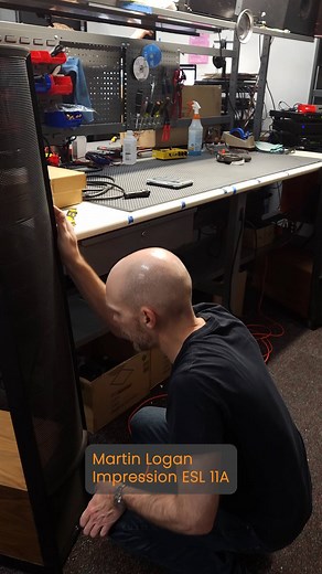 👍 Martin Logan Impression ESL 11A Floorstanding Speakers 👍 "... with the Impression ESL 11A, the company has taken a significant step forward. This is not only the most coherent hybrid electrostatic loudspeaker yet, but they also produce the absolute best bass that I have ever heard in my listening room, period! - Chistiaan Punter, Hifi-Advice | The Music Room
