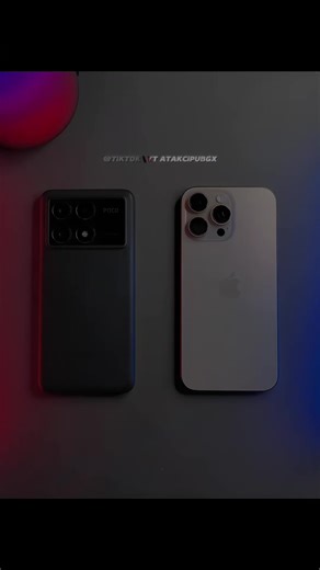 Poco X6 Pro VS iPhone 16 Pro Max 💀🔥 ... #iphone16promax #pocox6pro #atakcipubgx #pocox7pro #pocox8pro