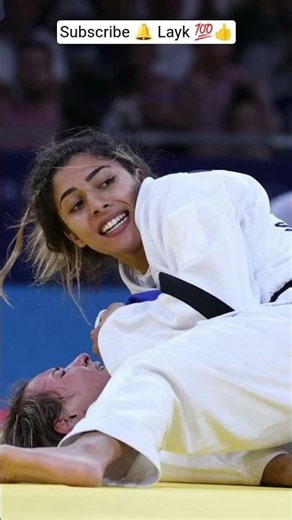 Clean Judo Throw in Competition
