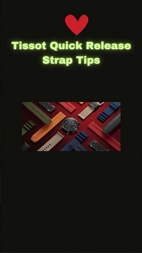 Tissot Seastar 1000 - Bracelet and Strap Quick-Release Tips #shorts