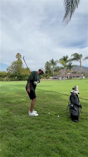 Chipping with lead arm only