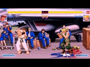 Ryu vs Guile (Hardest) Ultra Street Fighter 2: The Final Challengers.