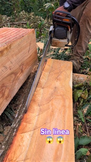 Una pequeña tabla 😍 😍 #woodworking #wood #stihl #woodwork #asmr