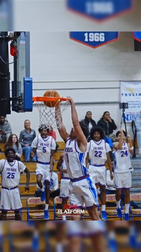Elite Platform on Instagram: "First In Game Dunk For @_aleklewandowski #highschoolbasketball #basketball #sportsvideography #basketballhighlights #charlottenc"