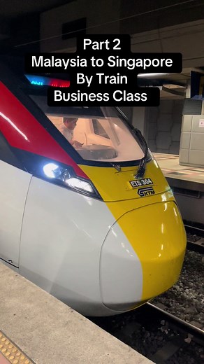 Malaysia To Singapore By Train Business Class #tbs #kualalumpur #singapore #woodland #jbsentral
