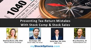 Preventing Tax-Return Mistakes With Stock Comp And Stock Sales