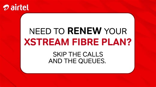 Renewing your FTTH plan just got easier. No calls, no waiting. Just a few simple steps online and you’re all set. Stay connected without the hassle. Pay now - https://broadbandpayments.airtel.sc #AirtelSeychelles #StayConnected #AirtelSC #ConnectToTheFun #ReasonToImagine #FTTH | Airtel Seychelles