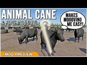 This is the mod you didn't know you needed - ANIMAL CANE by JMF MODDING