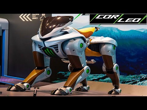 Kawasaki Corleo Revealed: A 4-Legged Beast Robot You Can Drive!