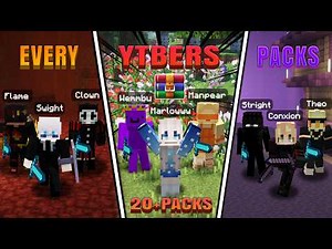 Every Minecraft Youtuber Texture Packs [20+Packs] Folder Release |1.21+