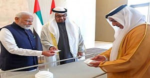 PM Modi By His Side, UAE President Uses RuPay Card To Make Payment
