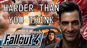 Beating Fallout 4 WIth Only Exploding Cars and a Tire Iron