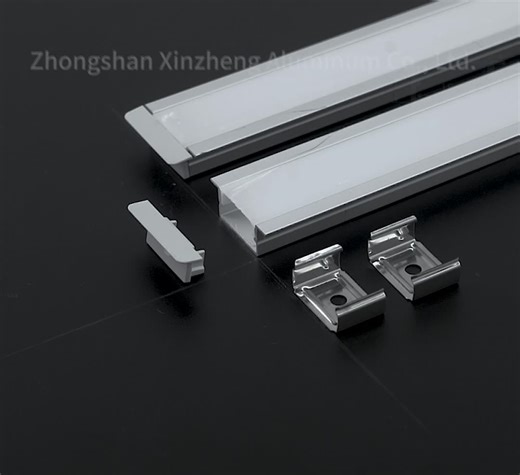 Hot Sale Led Aluminum Extrusion Profiles U Shape Anodized Recessed Led Strip Light Aluminum Profile Channel