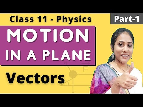 Motion in a Plane | Vectors | Class 11 Physics | Part 1