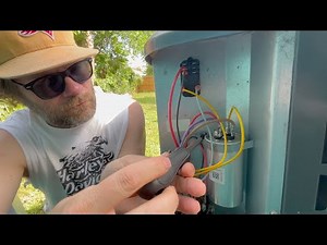 Goodman A/C Blowing Hot Fix - Capacitor Repair DIY
