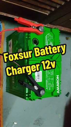 Cara Gunakan Foxsur Battery Charger 12v untuk Cas Bateri Kereta