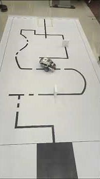 برمجة روبوت ev3 تتبع الخط مع تفادي الحواجز