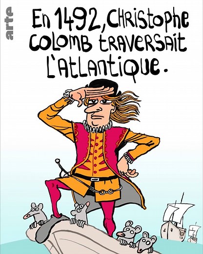 1492 : la découverte des Amériques ? Oui, mais pas que ! On revisite l'histoire sur bit.ly/HistoireFaitDatesARTE | ARTE
