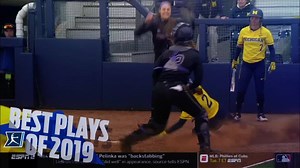 Showing off the cannon from center field! 💪 #TBT | JMU Softball | NCAA Softball