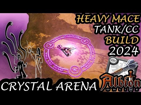 Heavy Mace Tank/CC Build 2024 - Crystal Arena (Gold 4/Season 22) - Albion Online