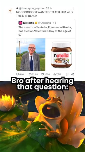 Kadz on Instagram: "Nutella moment 💀 #meme #memes #nutella #logo #shrek #frog #death"