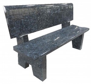 Cemetery Bench- Headstone- Large Granite- Park Style- Engraving Available - Etsy