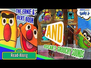Sesame Street ~ OSCAR'S GROUCHY SOUNDS & ERNIE AND BERT BOOK Double Feature ~ Kids books Read Aloud