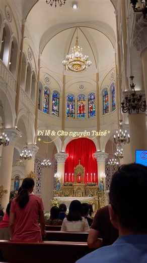 Lần thứ 2 cầu nguyện Taizé và cũng tròn 1 năm #taizé #catholic #church