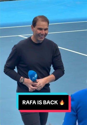 Rafa Nadal's Exciting Return at Rod Laver Arena