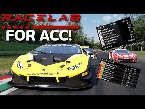 Racelab overlays are here for ACC! Link: https://racelab.app/