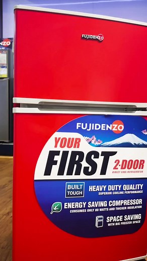 Meet your new space-saving hero! 🌟 The RDD-35 R personal refrigerator features a sleek two-door design, perfect for tight spaces. Its energy-efficient compressor keeps everything cool without breaking the bank. 🥗✨ Get your RDD-35 R now! #Fujidenzo #QualityAboveAll #homeimprovement #homeappliances #hometokshop #BudolFinds #TikTokFinds #HomeBuddiesBudol #christmastiktok #christmas2024