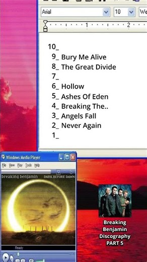 Ranking Every Song on Breakin Benjamin's Fifth Album #breakingbenjamin #tierlist #alternativemetal