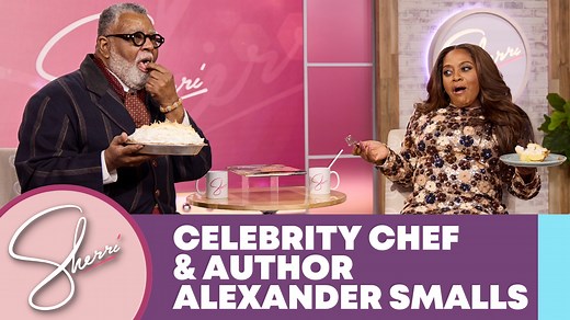 Chef & author Alexander Smalls talks about his new book “When Alexander Graced the Table” and lets Sherri Shepherd try his famous pie! #sherrishepherd #sherrishowtv #alexandersmalls | Sherri