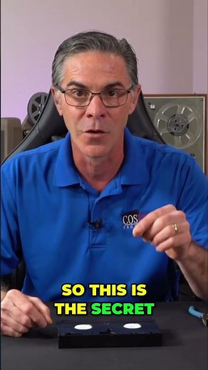 How Not To Open A VHS Tape The Secret!