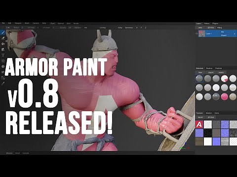 Armor Paint 0.8 Released!
