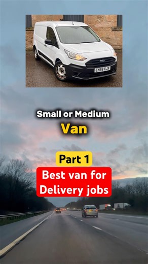 Which Van Gets More Delivery Jobs in the UK? #delivery #driving #selfemployed #courier #ukjobs #fyp