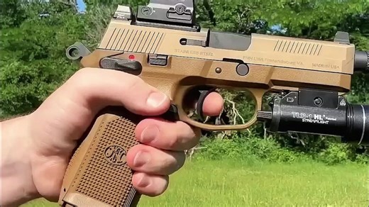 45ACP：无消音器与有消音器对比