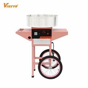 [Hot Item] Commercial Snack Equipment Manufacturer Electric Gas Cotton Candy Floss Maker Machine