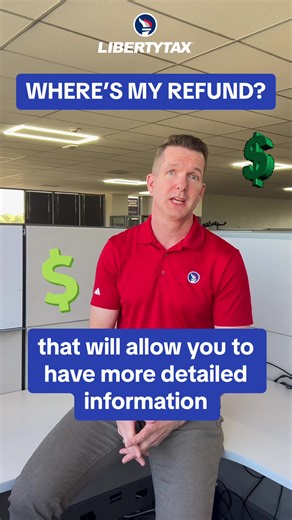 Learn more: lib.tax/WheresMyRefund #LibertyTax #IRS #Refund | Liberty Tax