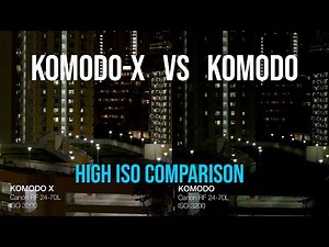 RED Komodo-X vs Komodo - High ISO Footage Comparison