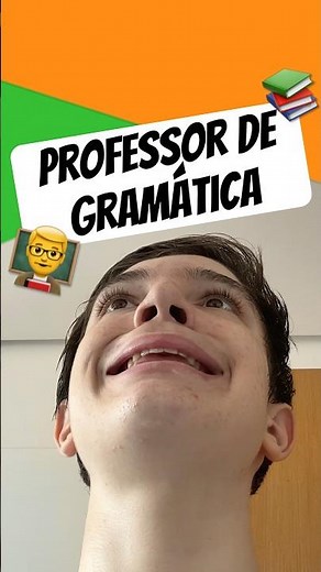 Se meu professor de gramática estivesse em um filme de terror 👨‍🏫📚📚😂 #humor #shorts￼