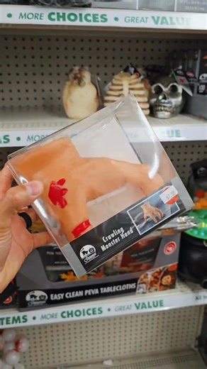 ✌️ Thing, is that you? Found at the Dollar (ish) 💵 Store. Crawling monster hand. . #dollarstorefinds #halloweendecor #fypツ #wednesdayaddams #thing | Wander Soul Nomads