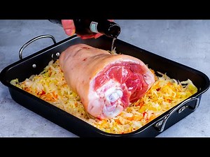 Gourmands’ heaven - ham hock with beer and cabbage. My husband adores it!