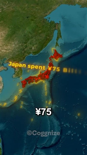 japan spent 75 billion yen to protect a rock smaller than your bedroom — okinoshima. why? this 16 m² rock grants japan 432,000 km² of ocean territory with potential trillions in resources. if it sinks, japan loses an area twice its own size \\#japan #okinotorishima #maritimelaw #geopolitics #resources