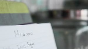 3.4K views · 69 reactions | Macaron (n.) A meringue-based confectionery made with egg white, sugar, almond meal, and food coloring. It has a cute ruffled circumference with a smooth domed top — perfectly made to showcase the World’s Best Gummi Bear. What flavor will you choose? #worldsbest #albanese #gummies #sweets #macaron #recipe | Albanese Confectionery | Facebook