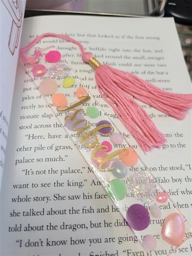 Resin Bookmark. Made From Recycled Resin Drops - Etsy